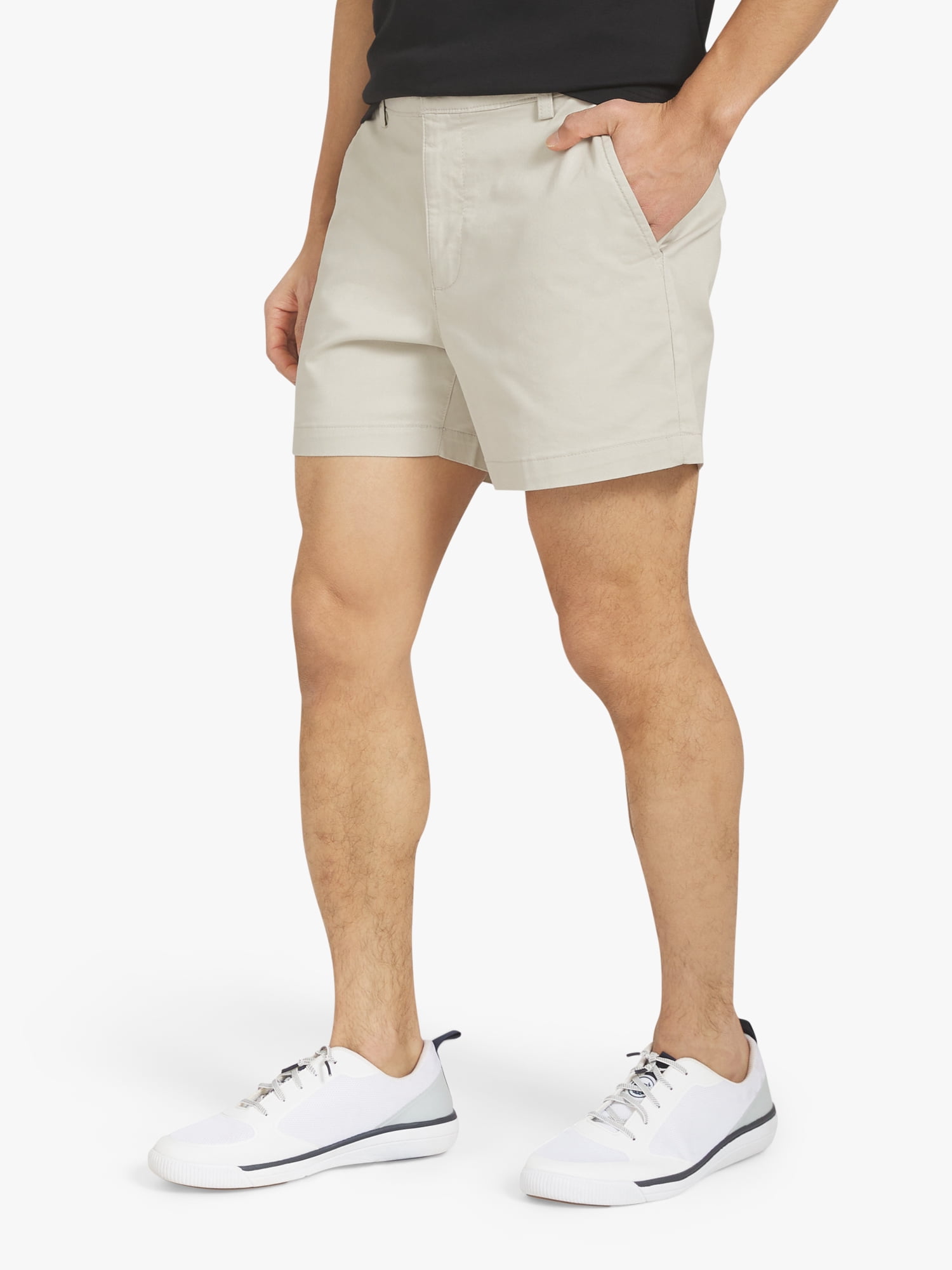 Chaps Men's & Big Men's Flat Front Shorts, Sizes 30-42, 5" Inseam
