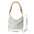 thumbnail image 4 of ibiyuan Canvas Crossbody Bags For Women Women Buckle Strap Pattern Print Canvas Shoulder Bag Large Capacity Practical Daily Shopping Travel Purse, 4 of 9