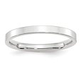 thumbnail image 5 of 14K White Gold 2.5mm Standard Flat Comfort Fit Band Ring Size 14, 5 of 7