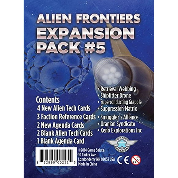 Alien Frontiers: Expansion Pack #5
