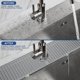 thumbnail image 5 of Manija de silicona para grifo, alfombrilla para bandeja colectora de goteo, alfombrilla grande para grifo de silicona, soporte para esponja de jabón para platos, accesorios para fregadero de coci, 5 of 5