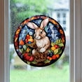 thumbnail image 5 of SHENGXINY 3PCS Easter Window Clings Bunny Egg Smooth Decal - Bedroom Fridge Decor Easter Decorations Stationary Stickers Multicolor 11.81x11.81in, 5 of 7