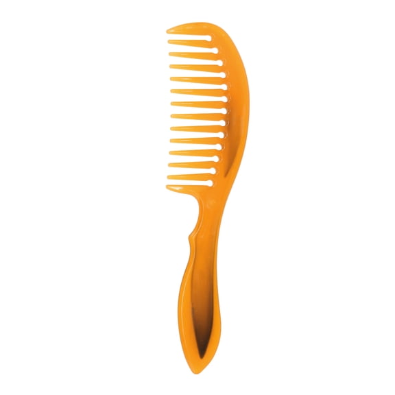 Unique Bargains 1 Piece Women Comfortable Tendon Comb in Orange Color for All Hair Types