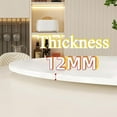 thumbnail image 3 of 85cm/33inch Lazy Susan for Table Top, Large Lazy Susan Organizer, Rotating Tray for Dining Table, Kitchen and Dining Spinning Rotating Food Server Party Centerpieces, Glossy Gray Gold, 3 of 8