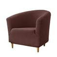 thumbnail image 1 of BKER Housse de Sofa Élastique en Jacquard en Forme de T Housse Ronde Housse Maison, 1 of 6