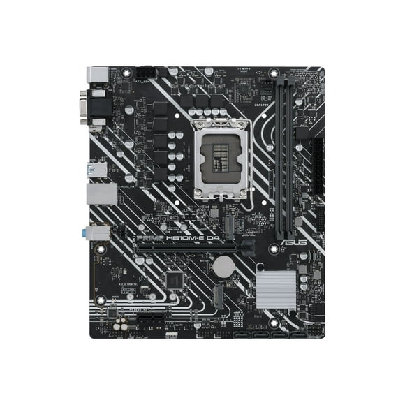 ASUS PRIME H610M-E D4 Micro ATX Motherboard, LGA1700 Socket