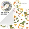 thumbnail image 2 of Coolnut Autumn Gnomes Dish Drying Mat Absorbent Reversible Drying Pad Dish Drainer Rack Mat for Kitchen Countertops Sinks,24"x18", 2 of 6
