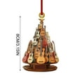 thumbnail image 3 of Mecorevx Christmas Decorations 3.15Inch Acrylic Stacked Guitar Christmas Ornaments Suitable for Christmas Tree Decor,Christmas Gifts, 3 of 6