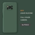 thumbnail image 4 of New Full Cover Liquid Silicone Phone Case For Xiaomi Poco X3 Nfc M2 F2 Pro X2 global Original Soft Protective Back Covers Cases, 4 of 5