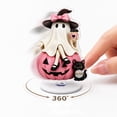 thumbnail image 6 of Halloween Decorations Desktop Ghost, 360 Degree Rotating Ghost Figurine with Cute Design, Spooky Halloween Tabletop Ornament for Home Office Classroom Party Decor Holiday Display, 6 of 8