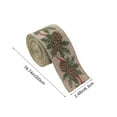 thumbnail image 3 of FeiFu Christmas Ribbon Decoration Suitable for Wrapping Gifts,Decorating Christmas Trees or Wreaths Boosts Festive Dressing Up (2M Length)​, 3 of 6
