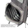 thumbnail image 6 of Bassdash Fishing Vest Pack,Men’s One Size - Grey/Chocolate, 6 of 8
