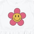 thumbnail image 4 of Inktastic Smiley Face Flower Cute Pink and Yellow Girls Toddler Dress, 4 of 5