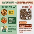 thumbnail image 3 of Gusanos de la harina secos Hatortempt 816 g, alimento para aves alto en proteína, 3 of 9