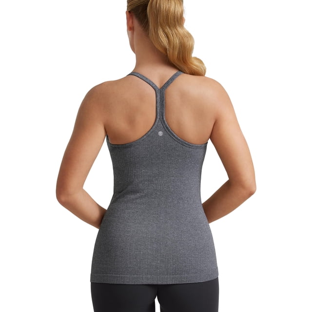 Musculosa CRZ YOGA sin costuras con corpiño incorporado Gris M