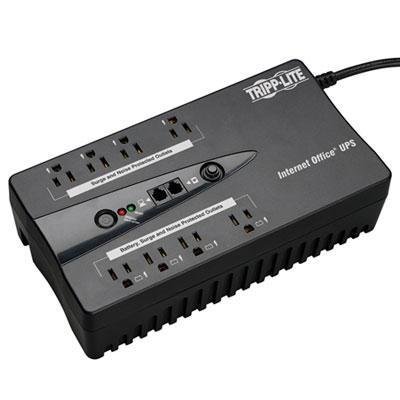 Tripp Lite 600VA UPS Battery Backup, Ultra Compact Desktop UPS, Standby, 120V, USB (INTERNET600U)