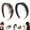 Leopard+Black, variant on Tortoise Shell Headband – Thick Wide Acetate Hair Band with Teeth, No Slip Retro Style Hair Accessory for Women Daily Wear