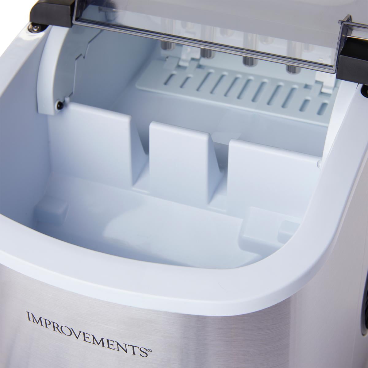 Restored Improvements 26 lb. Portable Compact Ice Maker with Handle (Refurbished)