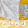 thumbnail image 4 of Couverture en Flanelle Sherpa Polaire Douce et Moelleuse pour Canapé Réversible, 4 of 7