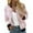 Pink, variant on GEWSEY Women's Bomber Jacket Casual Coat Zip Up Outerwear Windbreaker with Pockets S-XXL (Pink, M)