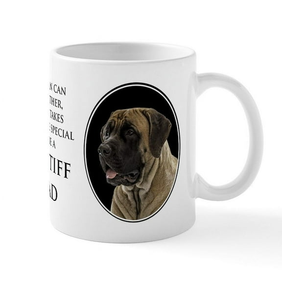 CafePress - Mastiff Dad Mugs - 11 oz Ceramic Mug - Novelty Coffee Tea Cup