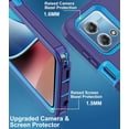 thumbnail image 5 of Entronix Shockproof Heavy Duty Cell Phone Case for Motorola G Stylus 2023 5G, Blue, 5 of 6