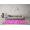 thumbnail image 3 of Ahgly Company Indoor Rectangle Abstract Purple Modern Area Rugs, 4' x 6', 3 of 4
