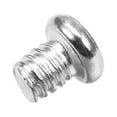 thumbnail image 4 of Uxcell M2x2mm Phillips Screw Fastener Silver Tone 2.8mm Dia Screw Head 200 Pack, 4 of 5