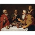 thumbnail image 2 of Lambert Jacobsz 14x12 Gold Ornate Wood Frame and Double Matted Museum Art Print Titled - The Disobedient Prophet (1620s), 2 of 4