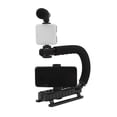 thumbnail image 1 of Video Camera Stabilizer, Handheld U Grip Phone Camera Stabilizer Stable Performance With Phone Holder For DSLR, 1 of 8