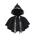 thumbnail image 2 of Womens Halloween Hooded Cloak Costumes Party Cape Women's Halloween COS Clothing Death Cloak Hooded Cloak, 2 of 4