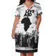 thumbnail image 3 of Live Aid 85 - Camiseta clásica con bolsillos sueltos, vestido de noche, vestido elegante de lujo para mujer, 3 of 7