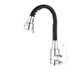 thumbnail image 1 of Kitchen Faucet Stainless Steel Flexible Spout Kitchen Sink Faucet, Hot Cold Water Sink Mixer Tap 360 Degree Rotate Crane ,Easy to Install, 1 of 7
