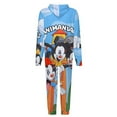 thumbnail image 5 of Animaniacs Men's Hooded Jumpsuit - Zip Up One Piece Pajamas Soft Cozy Winter Warm Plush Loungewear, 5 of 8