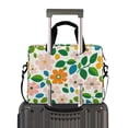 thumbnail image 2 of FORMRS 16" Laptop Bag Carrying Sleeve Case with Handle Travel Shoulder Briefcase, Retro Orange Floral, 2 of 8