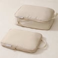 thumbnail image 4 of Bolsa de almacenamiento de viaje, bolsa de almacenamiento de ropa de compresión, compartimento para equipaje, bolsa de viaje con doble cremallera, compartimento para equipaje, 4 of 5