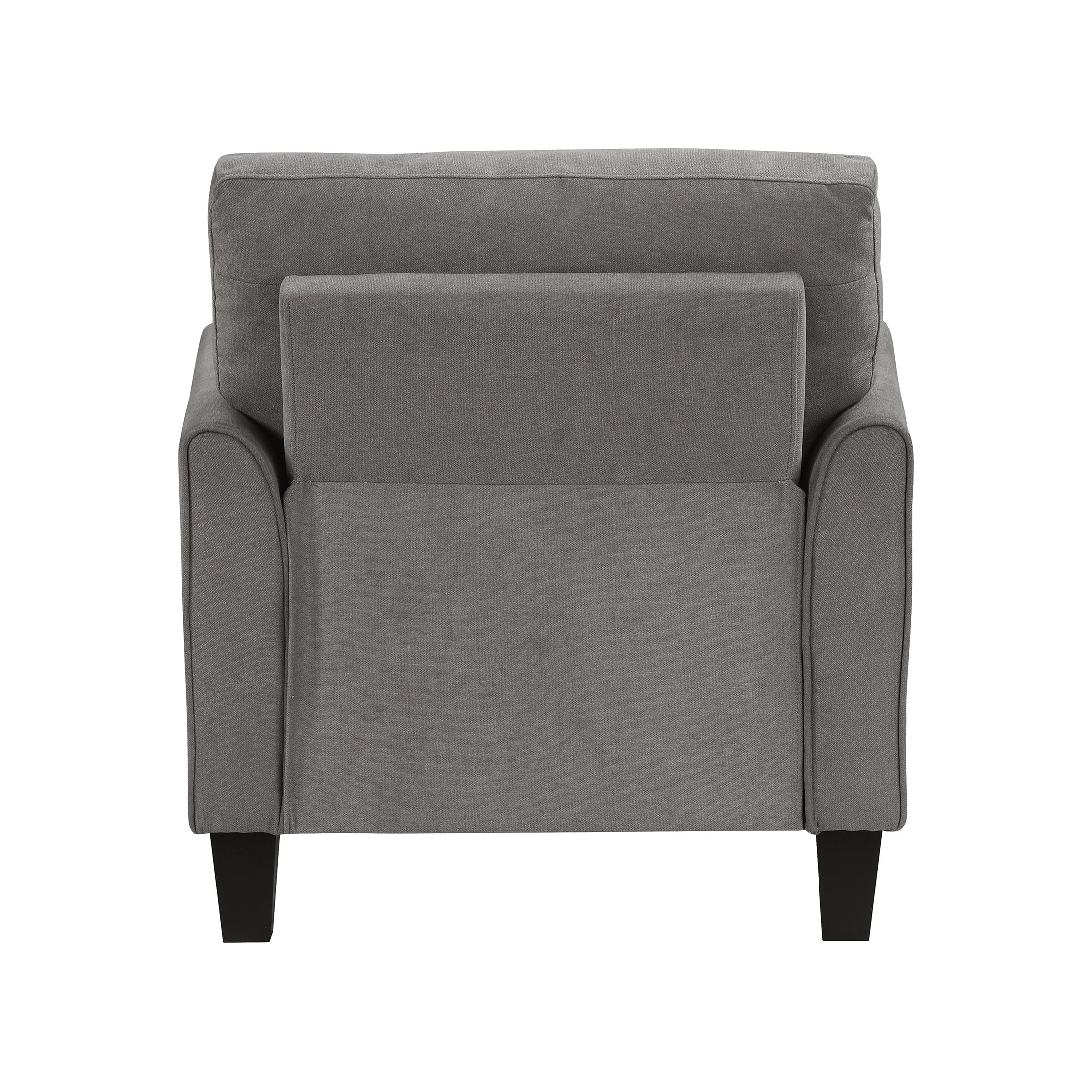 OakvillePark Islewyn Textured Fabric Accent Chair, Brownish Gray