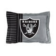 thumbnail image 2 of Northwest Nfl Las Vegas Raiders Comforter And Sham Set King Safety, 2 of 3