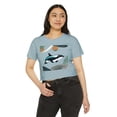 thumbnail image 3 of Women's Festival Crop Top Dolphin, 3 of 4
