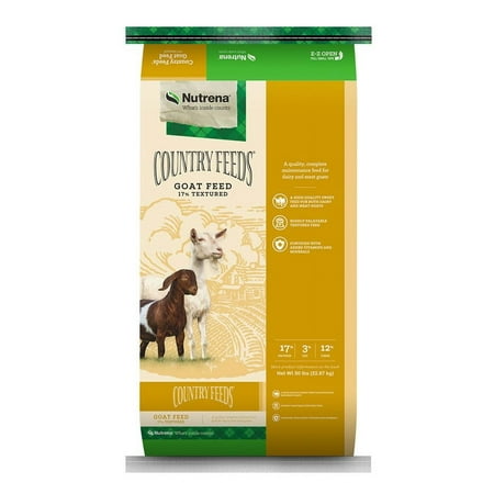 Nutrena Country Feeds 17% Textured Goat Feed 50 Pounds