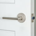 thumbnail image 3 of Viaggio Clomltmil_Psg_234_Lh Motivo Left Handed Solid Brass Passage Door Lever Set - Brass, 3 of 7