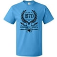 thumbnail image 3 of Inktastic Born in 1970 Limited Edition T-Shirt, 3 of 5