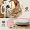 thumbnail image 5 of ODIKA Pink Leopard Cheetah Print Spots Boho Motif Zebra Decoration Pet Friendly & Kids Safe Play for Playroom, Bedroom, Reading Nook, 5 of 7
