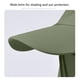thumbnail image 5 of Gorro de protección solar al aire libre para hombres y mujeres | Bloqueo UV de nylon, ala ancha transpirable, chal desmontable, gorra de senderismo de pesca, accesorio de viaje plegable, ajustable, 5 of 7