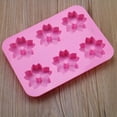 thumbnail image 3 of Sakura Cake Fondant Silicone Molds Cake Decorating Tools Bakeware Cupcake Dessert Chocolate Fondant Mold (Random Color), 3 of 7