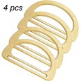 thumbnail image 1 of D asa de madera para bolsa Juego de 4 asas para bolso asa para bolso DIY reemplazo de asa para bolsa de madera oso de fresa Electrónica, 1 of 5