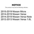 thumbnail image 2 of Transit Auto Rear Brake Drum Shoes and Spring Kit for Car Nissan Micra Versa Note K8N-100384, 2 of 11
