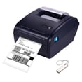 thumbnail image 2 of Tignapoo High-Speed 105mm Thermal Label Printer - Versatile USB & Bluetooth Connectivity, Ideal for Shipping & Retail, 160mm/s Printing Speed, Compatible with Multiple Platforms, Black Color, 2 of 7
