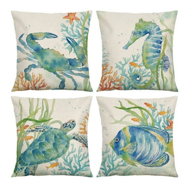 AUQ 4Pcs Pillow Covers Soft Decorative Pillow Covers Large Body Pillow Cover