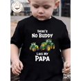 thumbnail image 1 of Boys' "THERE'S NO BUDDY LIKE MY PAPA" Tractor Print Short-sleeved T-shirt, Pure Cotton, Soft, Comfortable And Breathable, Children'S Spring And Summer Outdoor Sports Casual Tops, 1 of 6